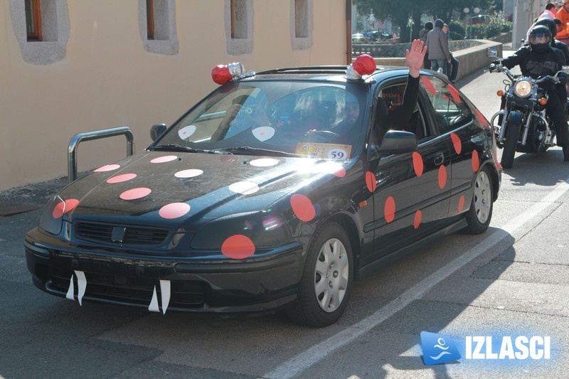 Jubilarni 20. Maškarani auto-rally Pariz Bakar