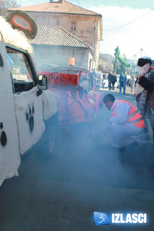 Jubilarni 20. Maškarani auto-rally Pariz Bakar