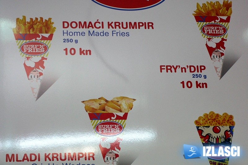 Surf'n'Fries - najbolji pomfri u gradu!